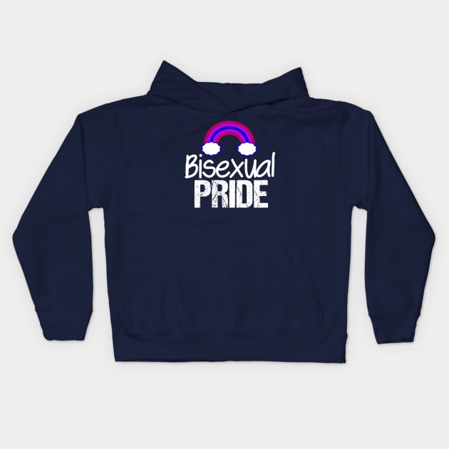 Bisexual Pride Kids Hoodie by epiclovedesigns
